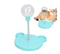 Yulokdwi Wobbly Dog Treat Toy, Cat Food Dispenser Toy,Swinging Slow Feeder Treat Dispensing Kitten,Promotes Healthy Eating Habits,Interactive Cat Feeder, Leaking Treats Ball Pet Feeder