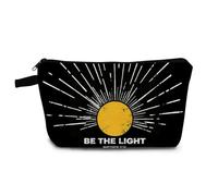 YULUENZE Bible Be The Light Print Small Cosmetic Bag
