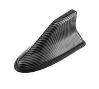 yuluxlh Car Shark Fin Aerial, for Citroen DS9 2021-2024, Aerial Car Roof Decorative Shark Fin Aerial Signal Booster Roof Radio Antenna,A-Carbon fiber