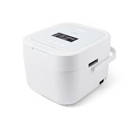 Yum Asia Hotaru Rice Cooker with UMAI Induction Heater (IH) and Ceramic Bowl (3 Cups, 0.54 Litres), 7 Rice Cooking Functions, 5 Multi-Cooker Functions, LED Display, 220-240 V EU Plug (Ice White)