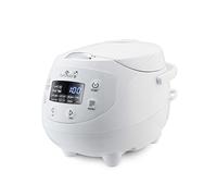 Yum Asia Panda Mini Rice Cooker - Arctic White - 3.5 Cups | Ninja ceramic coated bowl, Advanced fuzzy logic, 4 rice functions, 4 multifunctions, 220-240V UK Plug