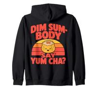 Yum Cha Funny Dim Sum Zip Hoodie