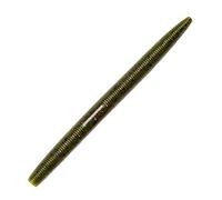 Yum Dinger Worm Green Pumpkin Purple Flake (6")
