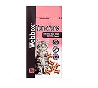 YUM-E-YUMS SALMON CAT TREATS 40G PACK - REWARD KITTEN SUGAR-FREE MEATY (6X)