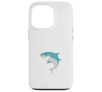 Yum! I Love Vegans! Fun Vegetarian Shark Swimming, Men/Women Case for iPhone 13 Pro