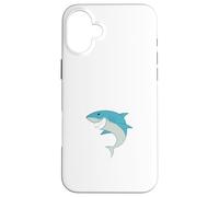 Yum! I Love Vegans! Fun Vegetarian Shark Swimming, Men/Women Case for iPhone 16 Plus