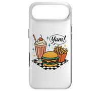 Yum Retro Diner Burger Milkshake Fries 50s Case for iPhone Air