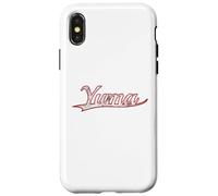 Yuma Arizona Sun Belt Vintage Varsity Distressed Throwback Case for iPhone X/XS