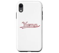 Yuma Arizona Sun Belt Vintage Varsity Distressed Throwback Case for iPhone XR