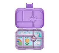 Yumbox Original Leakproof Bento Lunch Box for Kids, 5 Compartments + Dip Well, Easy Open Latch, Compact, Lightweight (Lavende Purple Unicorn)