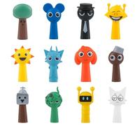 yumcute 12Pcs S-prunki Action Figures, Colorful Toy Figures for Kids, S-prunki Model Characters, Safe, Durable & Fun Toys for Games fan Girls and Boys Collectible Toy