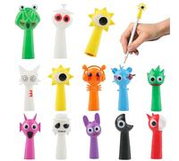 yumcute 12Pcs S-prunki Action Figures, Colorful Toy Figures for Kids, S-prunki Model Characters, Safe, Durable & Fun Toys for Games fan Girls and Boys Collectible Toy (Compatible with 8mm pens)