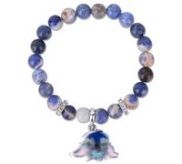 yumcute Cartoon Bracelets Theme Bracelet Adjustable Bracelets Charm Natural Bead Stones Bracelet With Cute Pendant For Sister Best Friends Daughter Niece Birthday Gifts