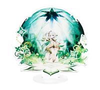yumcute Figure Genshin Characters Acrylic Stand Figure, Table Decorations Standing Plates, Character Stand for Game Fans' Collection