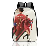 yumcute Football10 Backpack Kindergarten Girls Boys, Kids Football Star School Bag for Aged 3-12 Years, Children Rucksack, Boys Girls Casual Travel Bag36cm x 24cm x 11cm Toddler Schoolbag for Kids