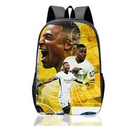 yumcute Football7 Backpack Kindergarten Girls Boys, Kids Football Star School Bag for Aged 3-12 Years, Children Rucksack, Boys Girls Casual Travel Bag36cm x 24cm x 11cm Toddler Schoolbag for Kids