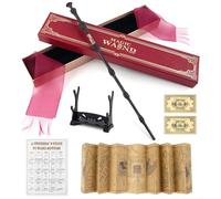 yumcute Magic Wand, 35CM Dum-ble Wand in Gift Box with Spell Chart, Station Ticket, Map and Stand Magical Gift Pretend Play for Girls and Boys Children Adults Birthday Halloween Christmas