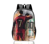 yumcute QXBackpacks2 Kindergarten Girls Boys, Kids Football Star School Bag for Aged 3-12 Years, Children Rucksack, Kids Casual Travel Bag36cm x 24cm x 11cm Toddler Schoolbag for Kids.