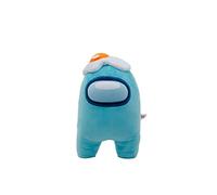YuMe Among Us Official 12-inch Plush with Accessory - Cyan with Egg Hat - 10917