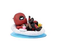 YuMe Deadpool Leisure Time, 2.3" Mini Figure Collectible in Hero Window Box | Officially Licensed Marvel Merchandise | Toy Gift for Kids, Adults & Movie Fans | Collect All 6 Action Series Figures