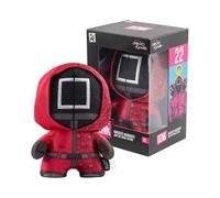 YuMe DZNR Squid Games Plush Toy, Masked Manager 7" Plushie Hero Box Collectable | Licensed Netflix Merchandise |Soft Toys Gift for Kids, Adults & Series Fans | Get All 4 Join the Game Edition Plushies