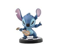 YuMe Guitarist Stitch 3" Mini Figure Collectable in Hero Window Box | Officially Licensed Disney Merchandise | Toy Gift for Kids, Adults & Movie Fans | Collect All 6 Fun Series Collectable Figures