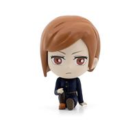 YuMe Jujutsu Kaisen Bobble Head - Nobara Kugisaki 2.5" Mini Figure Collectable in Hero Window Box | Officially Licensed Manga Merchandise | Toy Gift for Kids, Adults & Fans | Get All 8 Figures