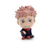 YuMe Jujutsu Kaisen Bobble Head, Yuji Itadori 2.5" Mini Figure Collectable in Hero Window Box | Officially Licensed Crunchyroll Merchandise | Toy Gift for Kids, Adults & Manga Fans | Get All 8 Figures