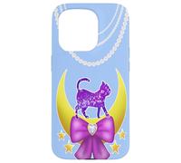 Yume Kawaii Moon and Cat Pastel and Goth Baby Case for iPhone 15 Pro