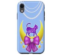 Yume Kawaii Moon and Cat Pastel and Goth Baby Case for iPhone XR