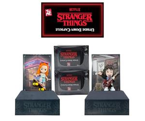 YuMe Official Stranger Things Upside Down Capsules - Series One 2 Pack Vintage Blind Box Action Figures, Netflix Collectible Toys for Fans & Collectors, 80s-Inspired Mystery Gift
