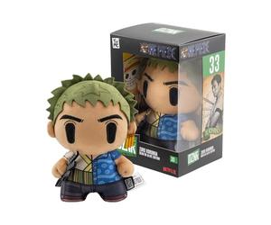 YuMe One Piece Netflix DZNR Dead or Alive Edition Zoro Plush Toy | Officially Licensed Netflix Merchandise, Part of the One Piece Collection