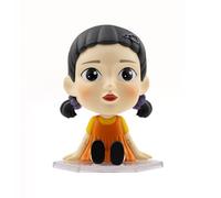 YuMe Squid Game Bobble Head - Young-Hee 2.5" Mini Figure Collectable in Hero Window Box | Officially Licensed Netflix Merchandise | Toy Gift for Kids, Adults & Series Fans | Collect All 4 Figures
