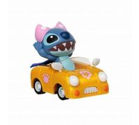 YuMe Stitch Yellow Sports Car 2.2" Mini Figure Collectable in Hero Window Box | Officially Licensed Disney Merchandise | Toy Gift for Kids, Adults & Movie Fans | Get all 7 Zoom Series Collectables