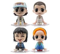 YuMe Stranger Things Blind Bag/Box Figurines, Bobbleheads & Squishme's - (Bobble Hero Blind Box - 4 Pack Set 1)
