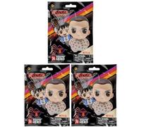 YuMe Stranger Things Blind Bag/Box Figurines, Bobbleheads & Squishme's - (Squish Hero 3" Mini Figure - 3 Pack)