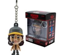 YuMe Stranger Things Keychain, Dustin Henderson | Pocket Hero Series Accessory | Metal Keyring Doll Mini Figure Collectable | Netflix Merchandise | Kids, Adult & Series Toy Gift | Get All 6 Characters