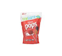 YumEarth, Organic Pops, Assorted Flavours, 50 Pops, 310g