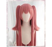 Yumemi Yumemite Cosplay Wig Kakegurui Costume Play Wigs Long Clip Ponytails Heat Resistant Synthetic Hair Wigs + Wig Cap