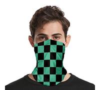 Yumenam Multifunctional Magic Scarf Anime Ghost Blade 3D Face Scarf Tube Bandana Balaclava for Dust, Outdoors, Fishing, Festivals, Sports Yoga Running Cycling Hiking, Halloween
