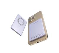 YUMGOOD Slim 0.3 ’’ Magnetic Power Bank Fast Charging Portable Charger 5000mAh Wireless Battery Pack Compatible with iPhone 17/16/15/14/13 Series