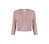 Yumi Blush Knitted Curve Bolero (UK, Alpha, S, Regular, Regular, Blush)