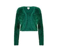 Green Eyelash Knit Bolero Yumi Green S
