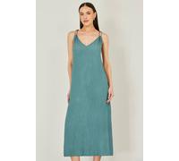 Yumi Women's Green Viscose Maxi Beach Dress | Size: 8 Yumi Green 8