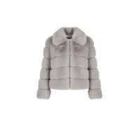 Yumi Grey Luxe Faur Fur Coat