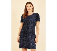 Yumi Women's Navy Sequin Tunic | Size: 14 Yumi Navy 14