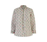 Yumi Pink Floral Print Reversible Cotton Quilted Jacket
