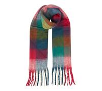 Yumi Rainbow Check Soft Scarf One Size Multi