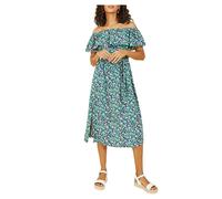 Yumi Womens/Ladies Ditsy Floral Off Shoulder Midi Dress GT35634