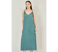 Yumi Women's Green Viscose Maxi Beach Dress | Size: 16 Yumi Green 16